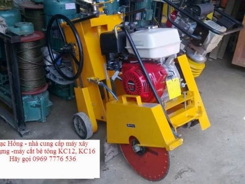 Giá ??? (0969 776 536) Máy cắt bê tông lắp động cơ Honda Gx160, honda GX390