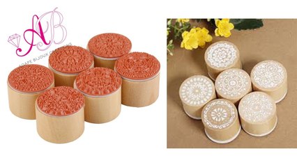 Timbri per scrap o paste polimeriche acquistati su Ebay