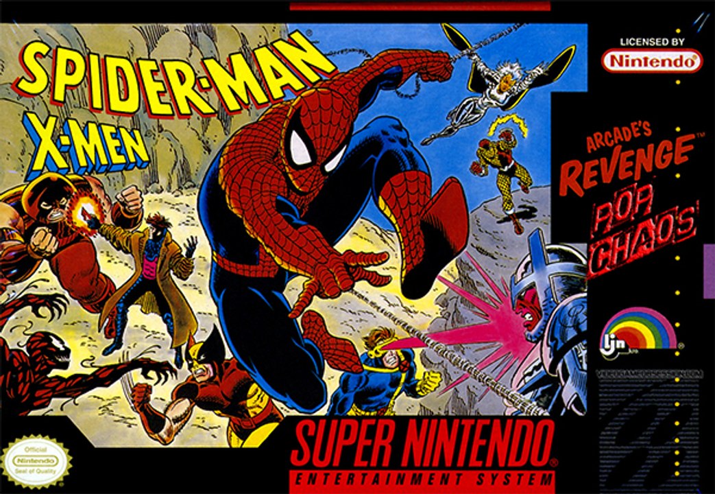 Spider-man and the X-men Arcade's Revenge in HD 1080p