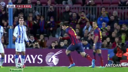 Lionel Messi ~ The Show Vs Real Sociedad ~ La Liga
