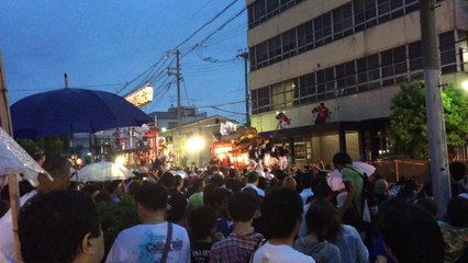 尼崎　貴布神社　夏祭りの地車　20140802