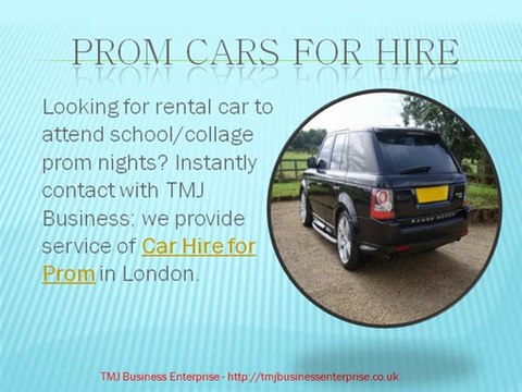 Hiring Luxury Prom Limousine London With Professional Chauffeur