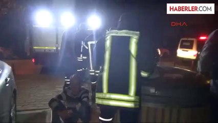 Konya'da Alkollü Vatandaş Çöp Konteynerinde Uyuya Kaldı