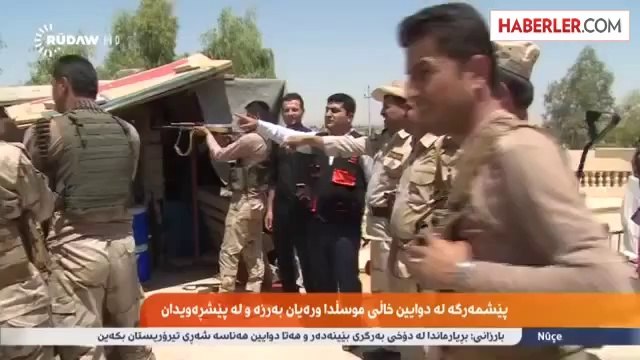 Musul Yakınlarındaki Peşmergeler ile Işid Arasında Şiddetli Çatışma