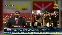 La extrema derecha fascista anda derrotada: Nicolás Maduro