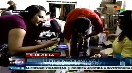 Venezolanos continúan aportando ayuda humanitaria para Gaza
