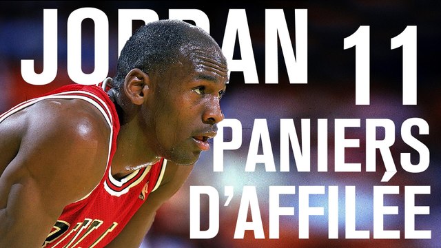 Michael Jordan rentre 11 paniers d'affilée !