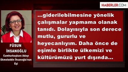 Füsun İhsanoğlu: Siyasi Mevki Gibi Hırslarımız Asla Olmadı