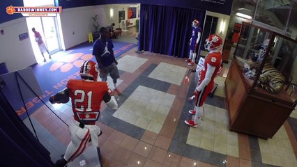 Clemson QB Mannequin Prank - Hilarious