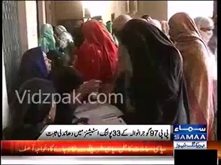 Election tribunal orders reelection in PP-97 Gujranwala , this seat was won by PML N