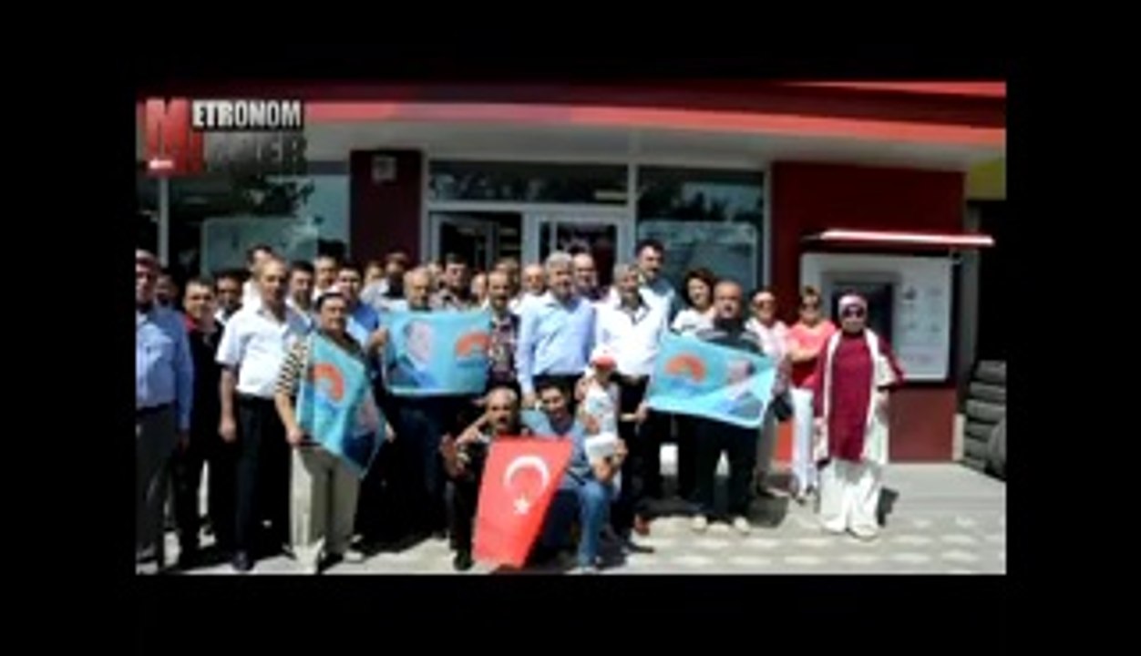 Akhisar ak parti ilçe teşkilatı cumhur başkanı adayı recep tayip erdoğana destek