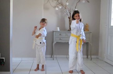 cassandre et lou chorégraphie judo
