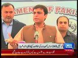 Government Deployed Army In Islamabad Due To Possible Reaction Of Zarb-e-Azb Operation:- Hamza Shabhaz