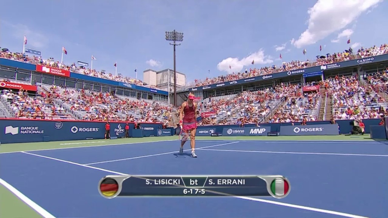 Montreal: Lisicki dominiert Errani