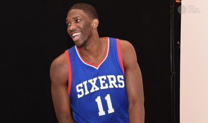 Embiid sings Miley Cyrus, rookies dish on celeb selfies