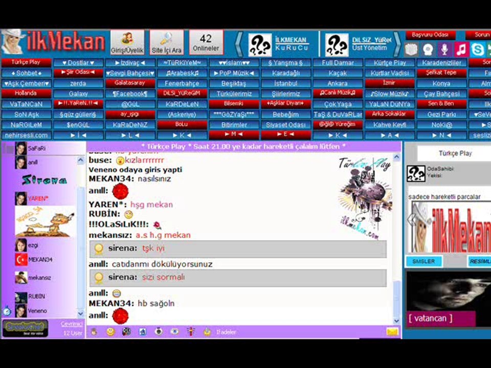İlkMekan.Com - Merhametsiz Sesli Sohbet Sesli Siteler Sesli Chat
