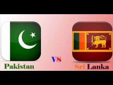 sri lanka vs pakistan 2014 today match live streaming