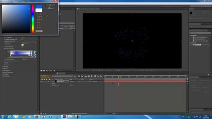 Créer un feu d'artifice avec After effect CS6 et Particular