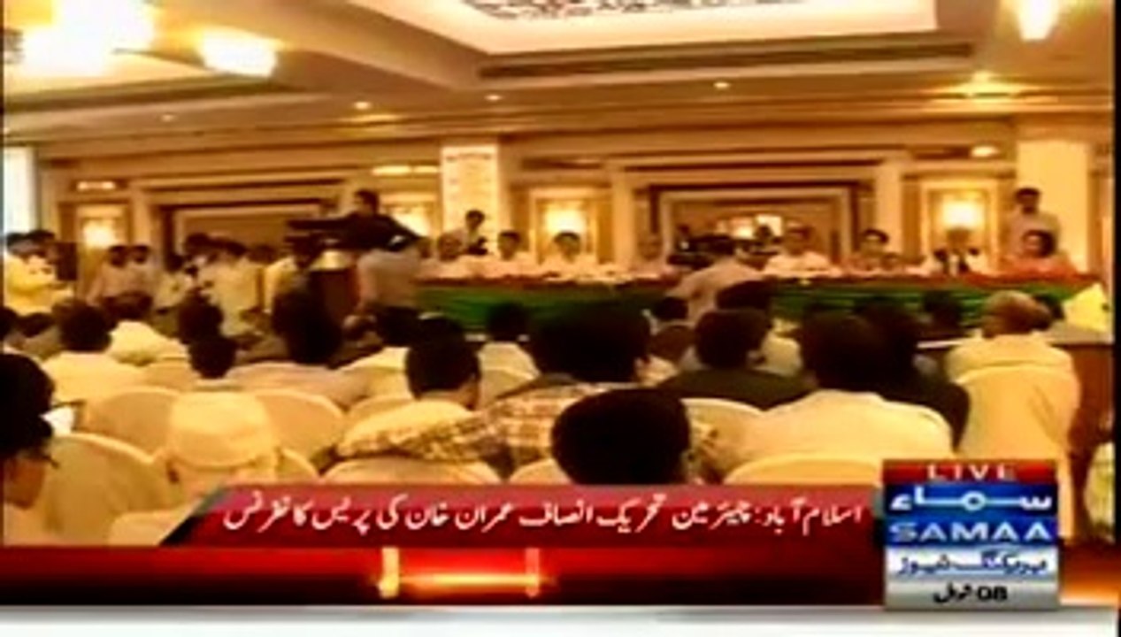 Imran Khan in Aggressive Mood