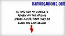 Waring JE2000 Juicer - What This Baby Can Do