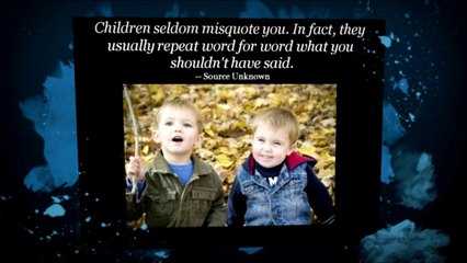 Food for thought about raising children