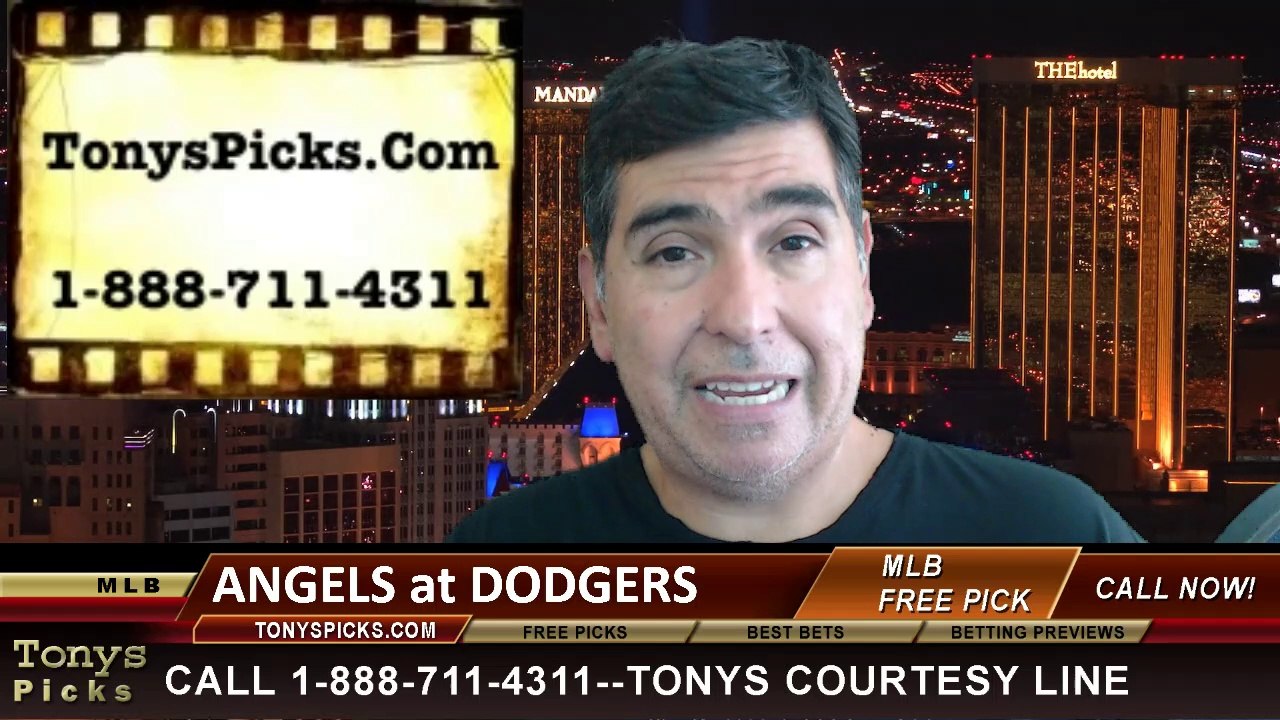 MLB Pick LA Dodgers vs. LA Angels Odds Prediction Preview 8-5-2014