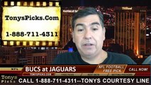 Jacksonville Jaguars vs. Tampa Bay Buccaneers Pick Prediction NFL Preseason Pro Football Odds Preview 8-8-2014