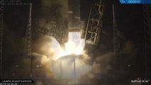 SpaceX rocket blasts off with commercial satellite on board