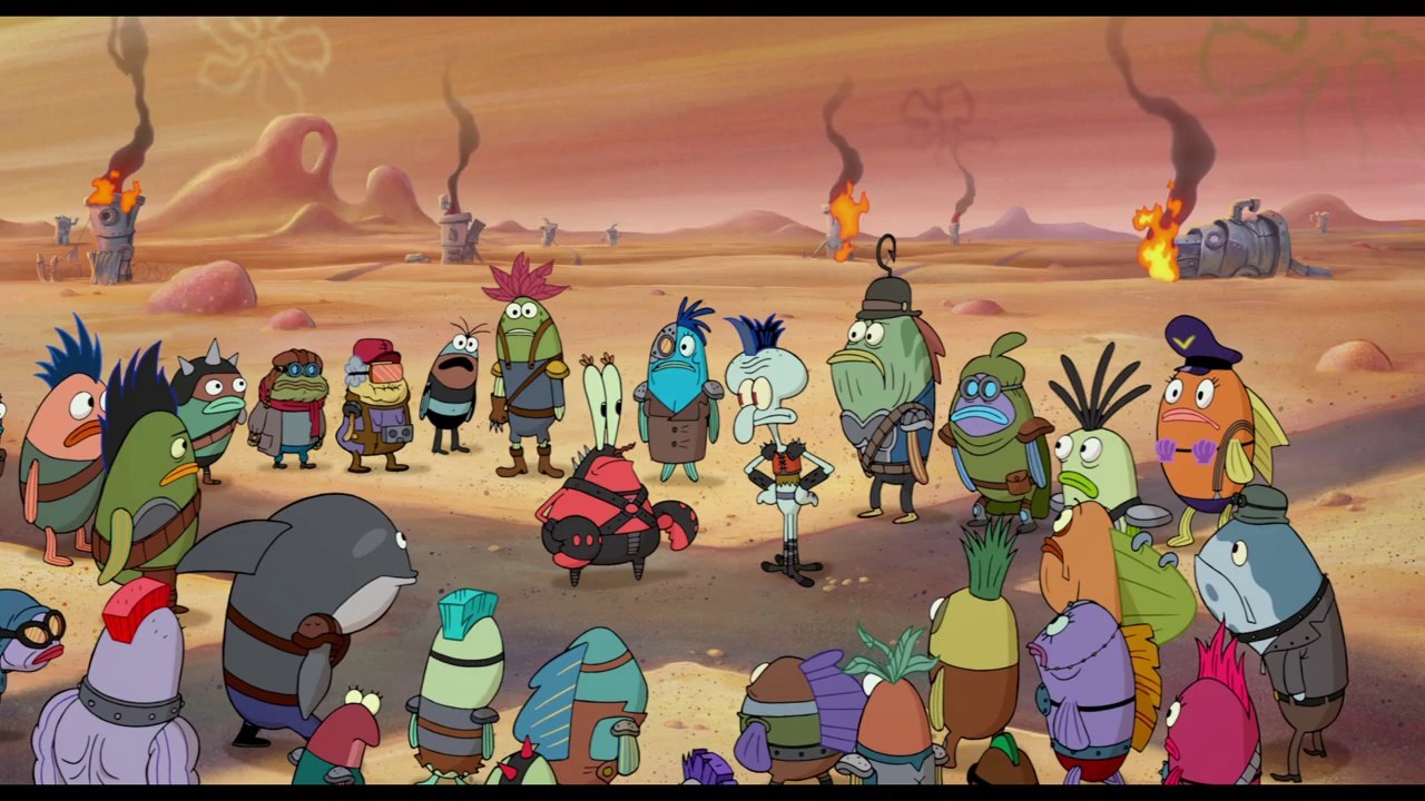 BOB ESPONJA_ UM HERÓI FORA D'ÁGUA - dublado