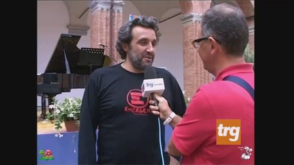Gubbio, Flavio Insinna, “Sono di nuovo a casa”