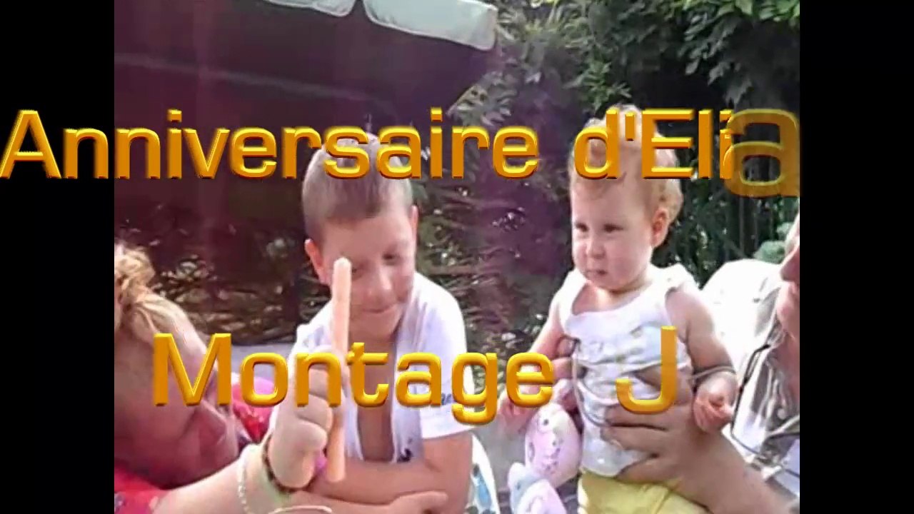 Anniversaire d'Eliana