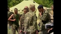 Des soldats ukrainiens contraints de se réfugier en Russie