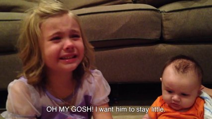 Sadie doesn't want her brother to grow up (ORIGINAL)