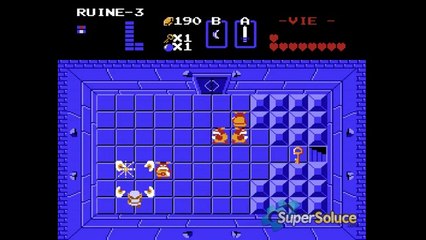 Soluce Zelda 1 NES - 2ème Quête : Donjon 3