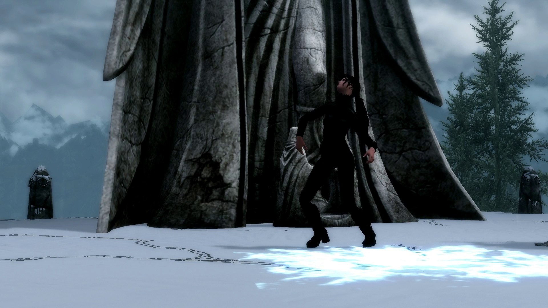⁣Skyrim dance animations test