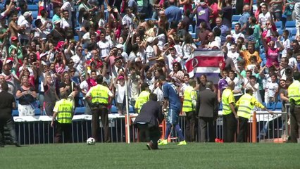 Real Madrid presenta a Navas