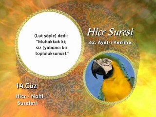 14. cüz 1. bölüm Kur'an-ı Kerim Hatim ve Meal okyay dernegi