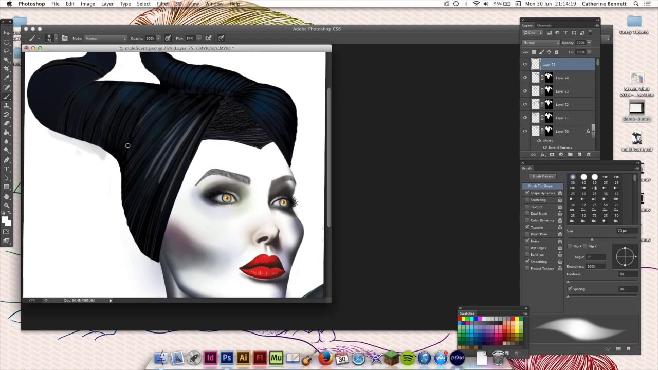 Let's Draw: MALEFICENT