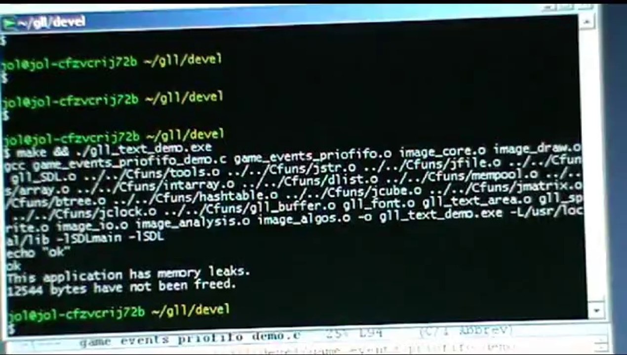 Unité 5 -- Création d'un jeu vidéo : rendu de texte