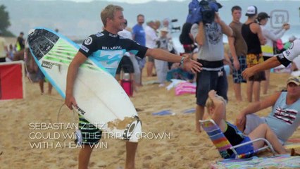 Alana Blanchard Cheers On Sebastian Zietz Surfing Pipeline, Ep. 207