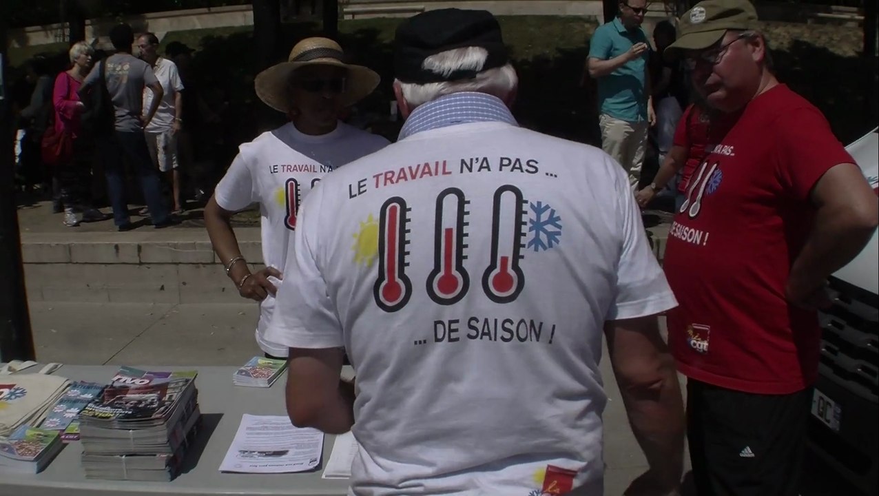 Caravane de la CGT : Informer en Toutes Saisons