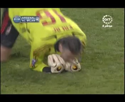 arsenal 0-0 milan