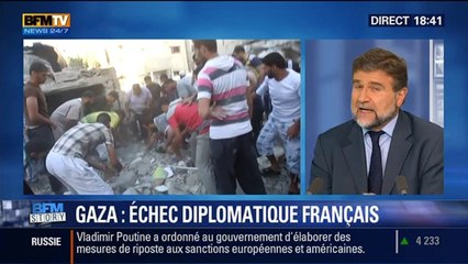 BFM Story: Gaza: l'échec de la diplomatie française – 05/08