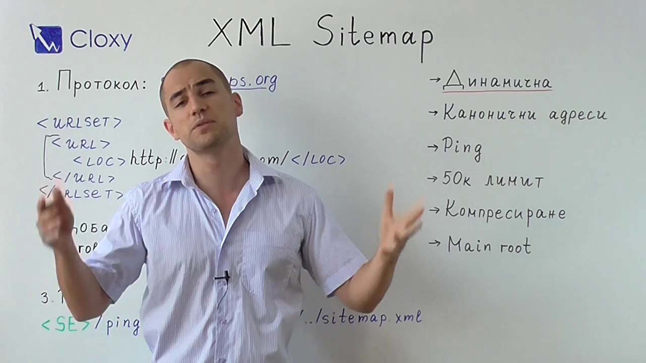SEO карта на сайта за Google (XML Sitemap)