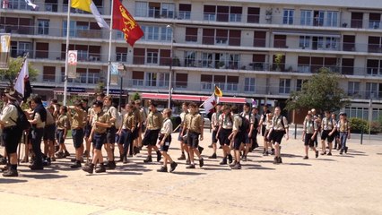 Scouts européens en pèlerinage