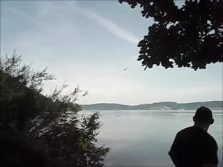 UFO sighting over lake in Germany