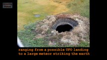 Enormous Crater Appears Suddenly in Siberia - 195 Feet in Diameter.