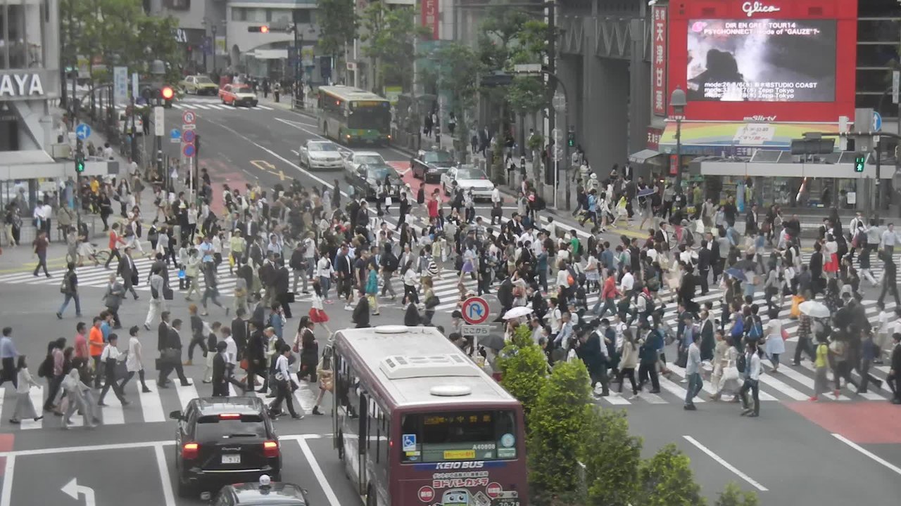 This is the World's busiest intersection