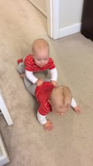 Cutest baby conga line ever!