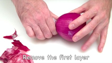 How to Cut and Slice an Onion